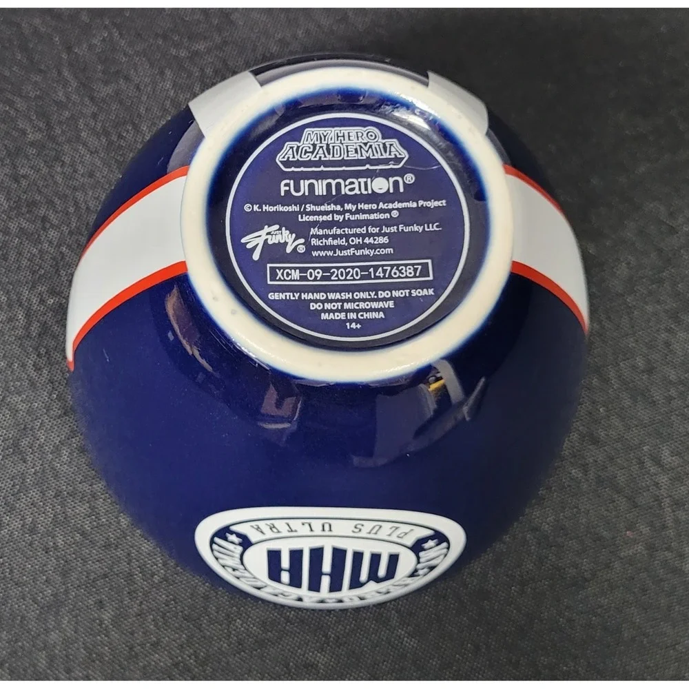 Just Funky LLC Funimation My Hero Academia U.A. High School Ramen Bowl